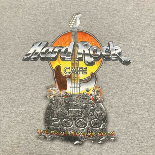 Vtg 2000 Y2k Hard Rock Cafe Phoenix T-shirt 2xl Evolution Of Rock