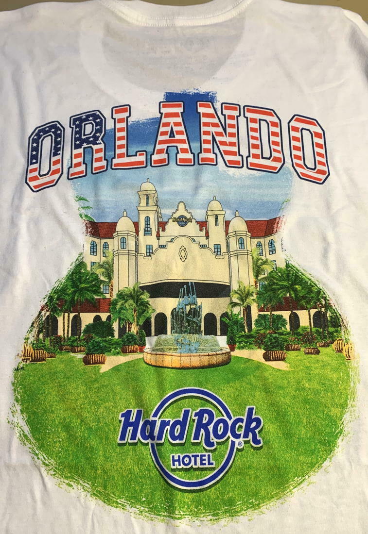 Hard Rock Hotel ORLANDO 2021 White City Tee T-SHIRT Adult Sm-2X New with Tag V20