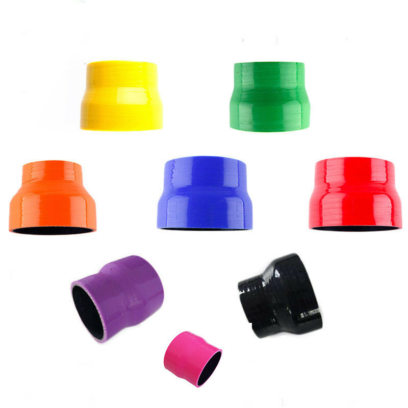 76MM Length Silicone Reducer Hose Coupling Connector Pipe Rubber Joiner Coupler