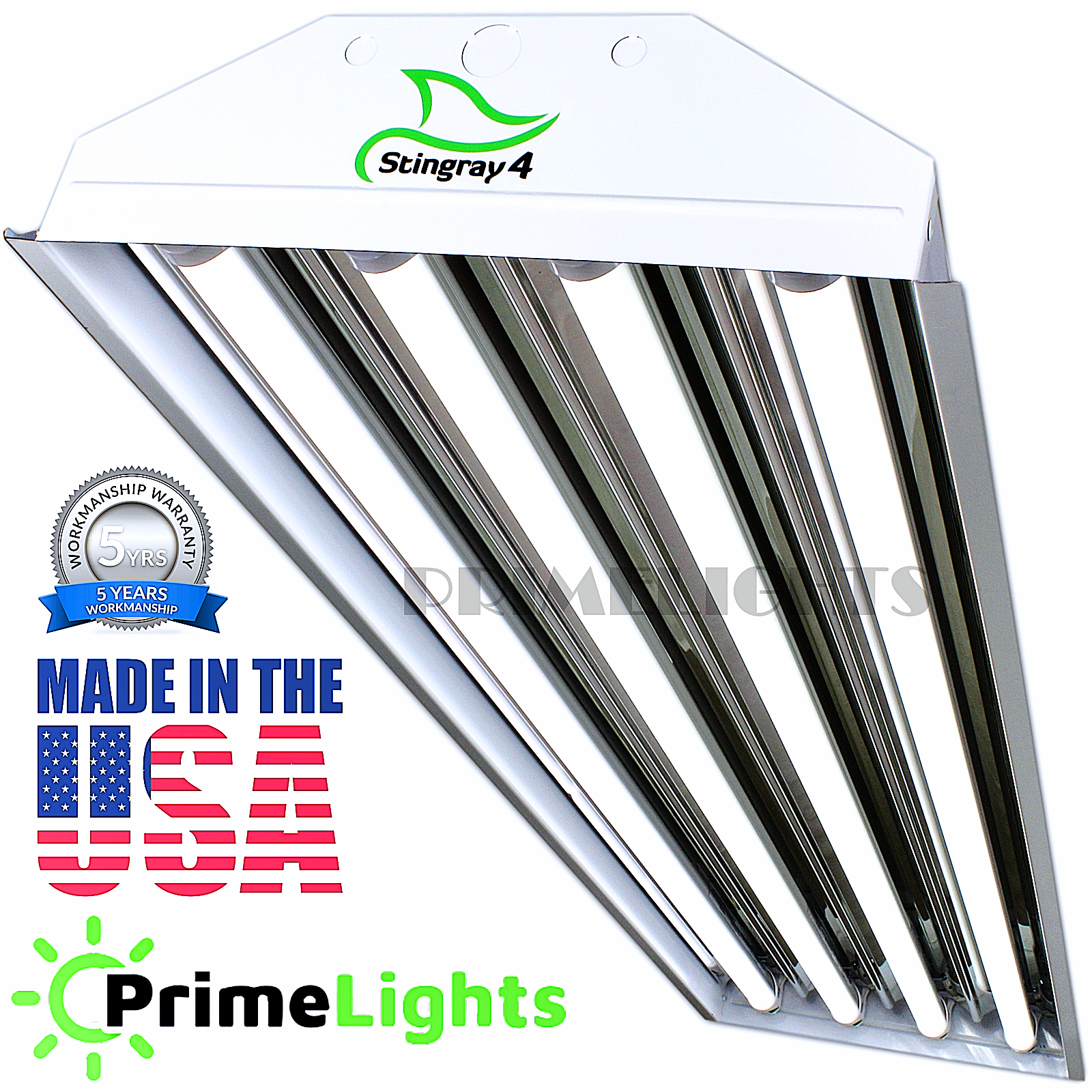 T8 Led High Bay Warehouse Shop Commercial Light Fixture Usa Made Super Bright