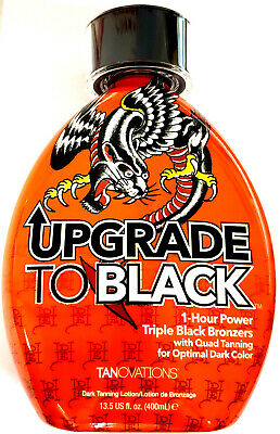 Ed Hardy Upgrade To Black 1 Hour Power Bronzer Indoor Tanning Bed Lotion