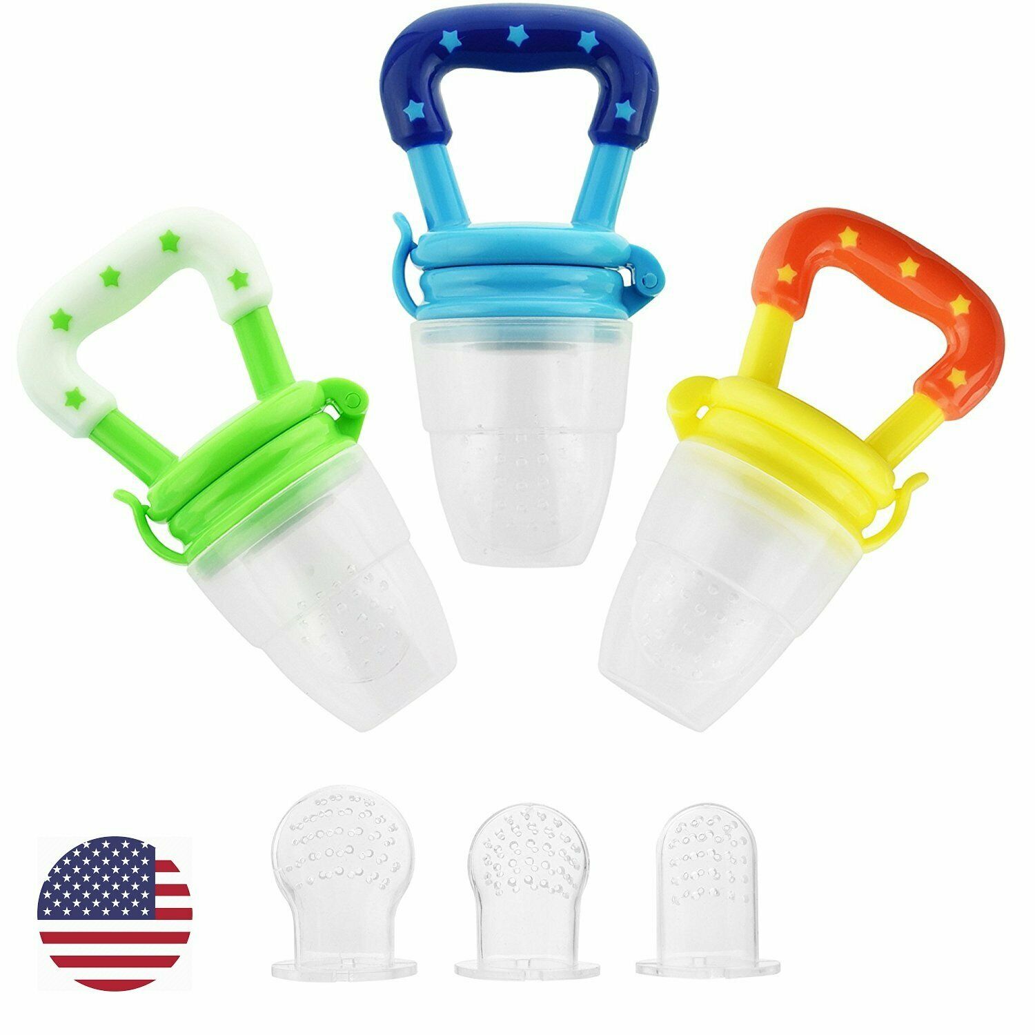 Baby Feeding Pacifier Fresh Food Fruits Feeder Dummy Soother Weaning Nipple