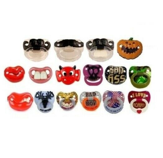 (You Pick) Novelty Billy Bob Funny Teeth Pacifier BPA and Phylate Free