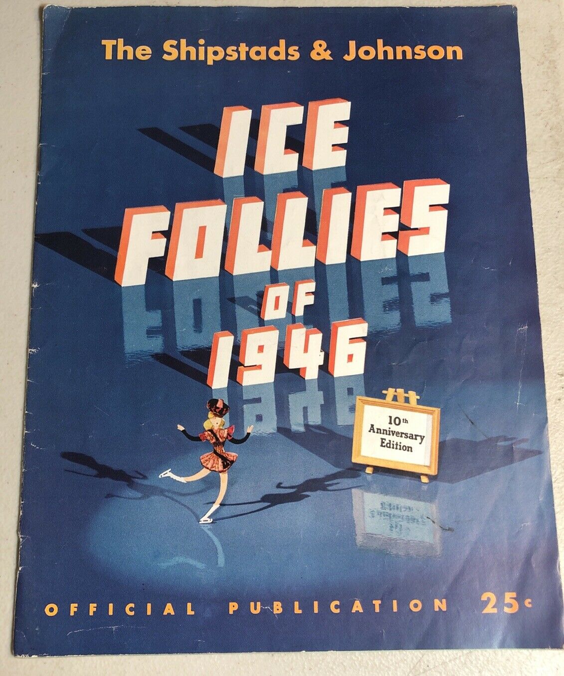 Shipstads And Johnson Ice Follies Program (1946) Ice Skating Figure Skating