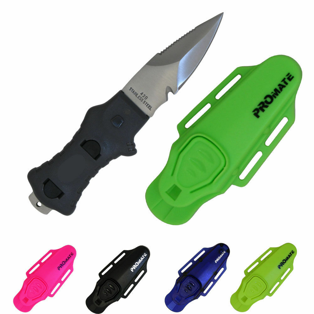 Stainless Steel Scuba BCD BC Dive KNIFE Scuba Diving Snorkeling Pointed 3