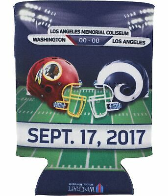 WinCraft Unisex Rams Vs Redskins Can Cooler Souvenir, Multicoloured,