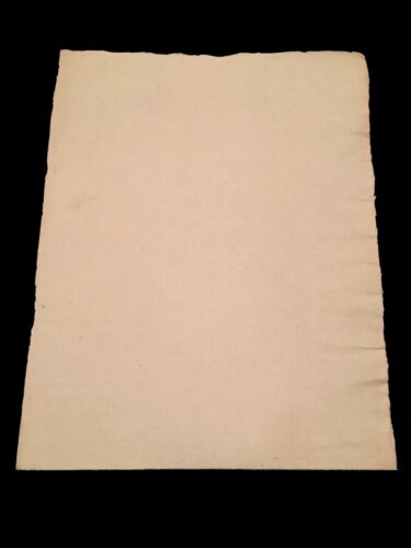 Blank Restoration Paper 1700s