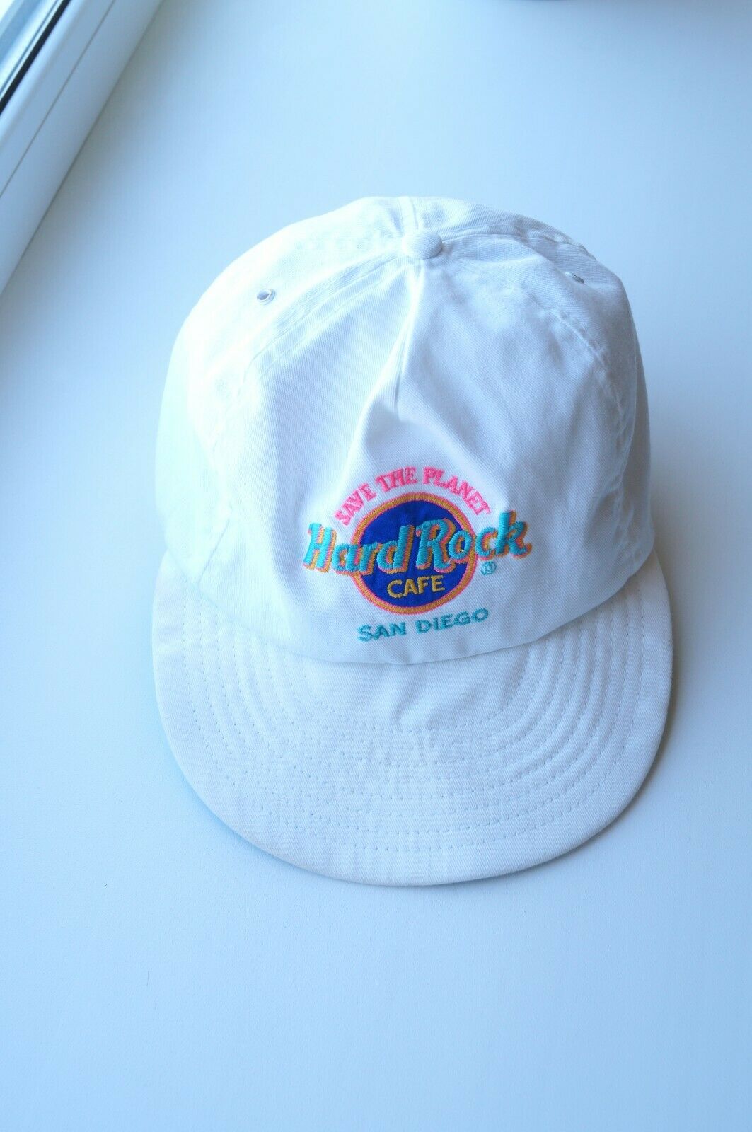 Vintage Hard Rock Cafe San Diego Cap Hat White One Size