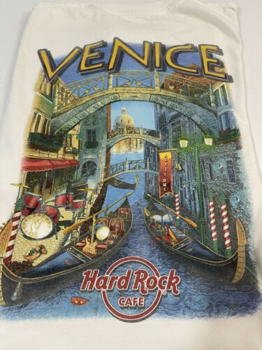 Hard Rock Cafe Venice T Shirt Men Size Large