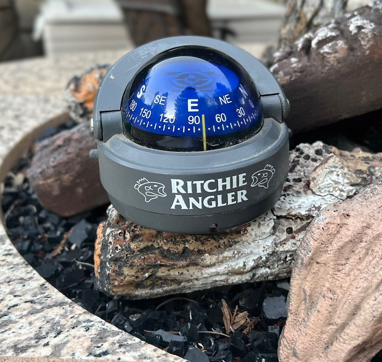 RitchieAngler Surface Mount (RA-93) Boat Compass Richie
