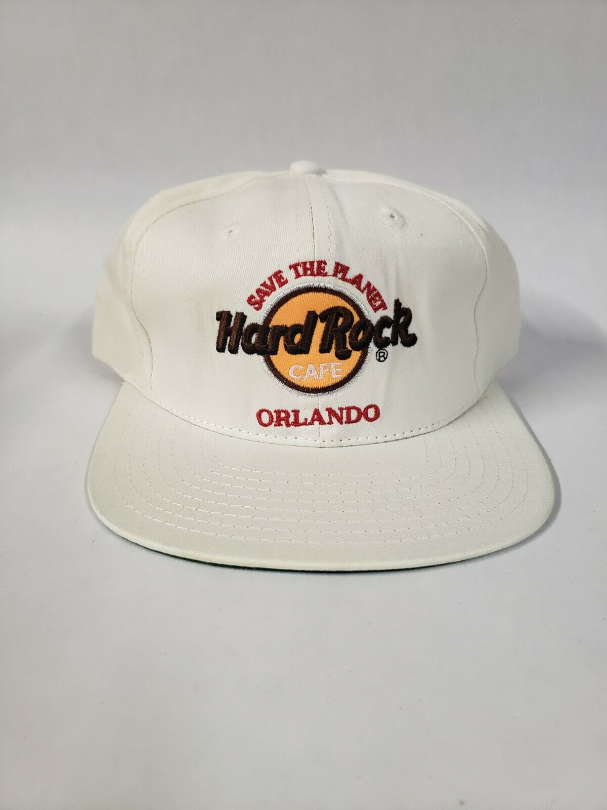 Vintage Hard Rock Cafe Orlando Save the Planet Snap Back Hat