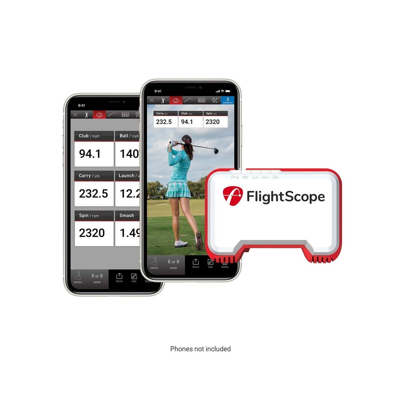 Flightscope Mevo - Portable Personal Launch Monitor For Golf