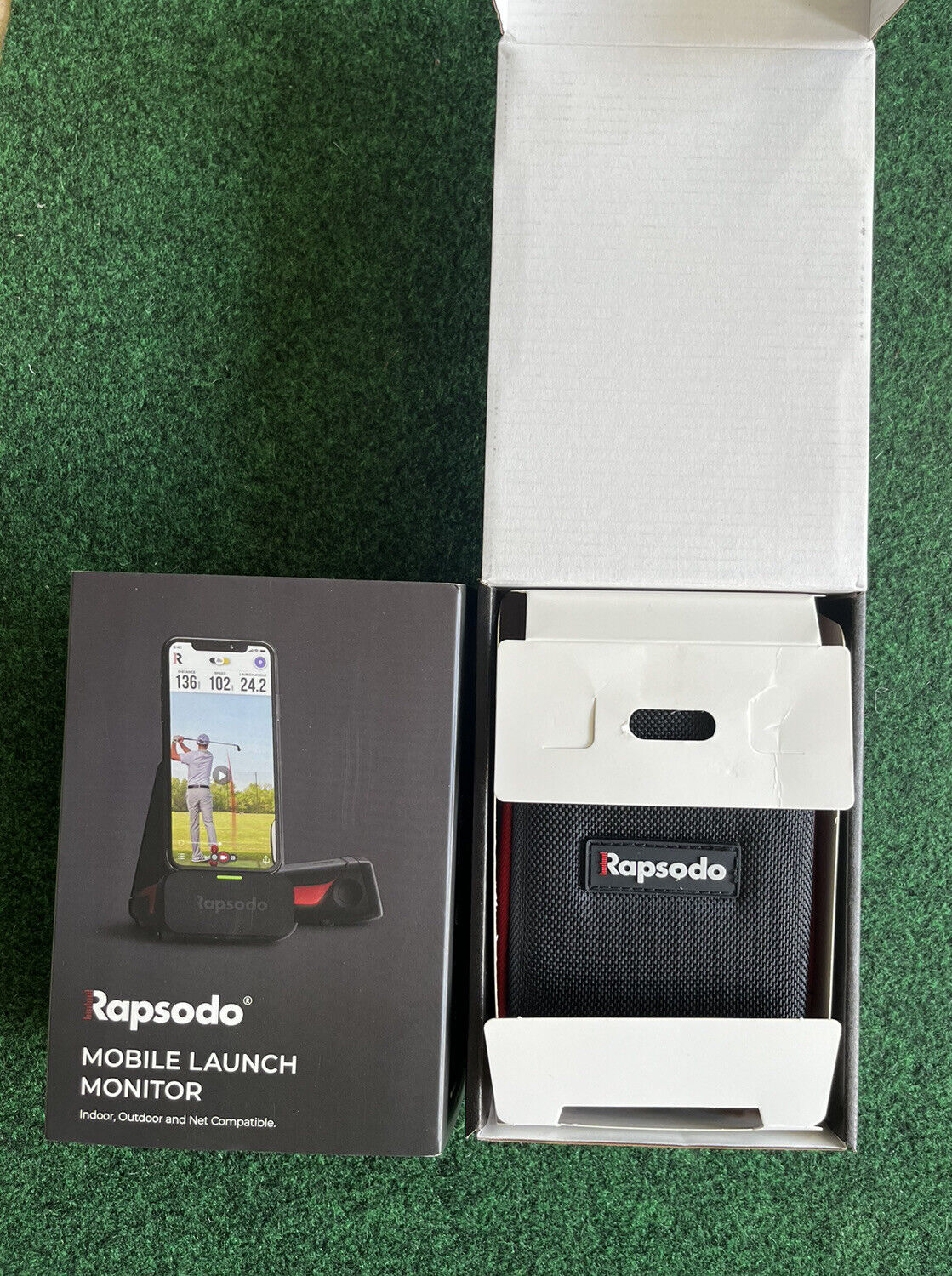 Rapsodo Mobile Golf Launch Monitor W Case, Cable, Original Box
