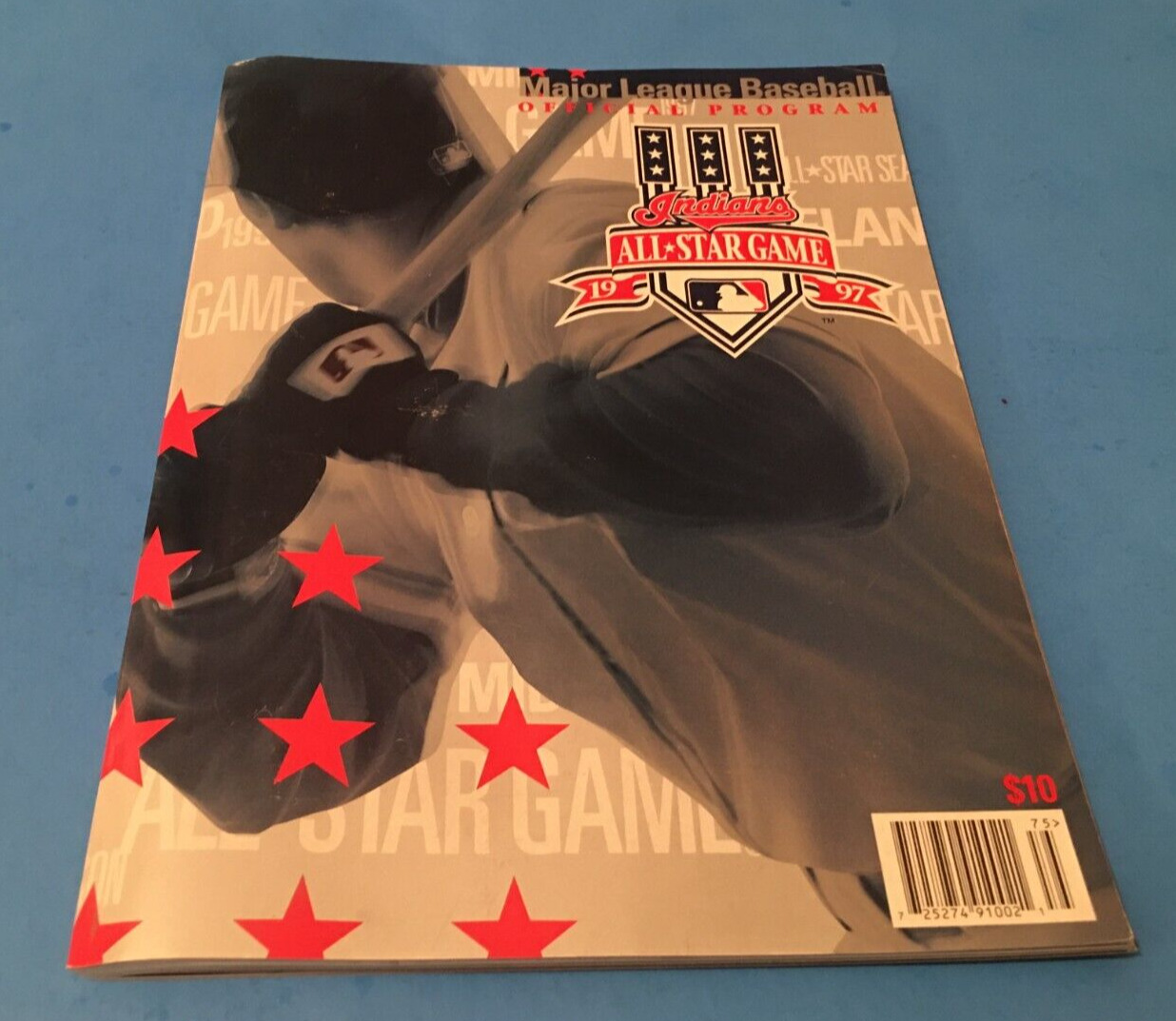 1997 ALL STAR GAME PROGRAM CLEVELAND OHIO 185+ Pages Fine Collectible