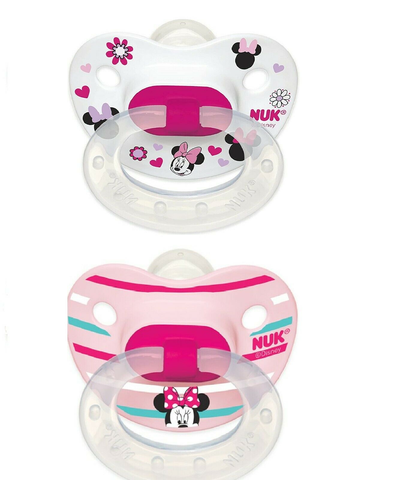 Nuk Disney Minnie Mouse Orthodontic Pacifier 2 Pack
